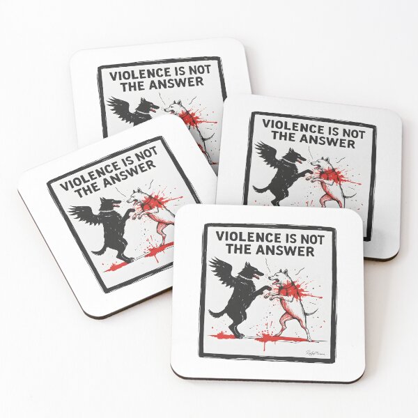 Item preview,  Violence Is Not The Answer designed and sold by dreampik.