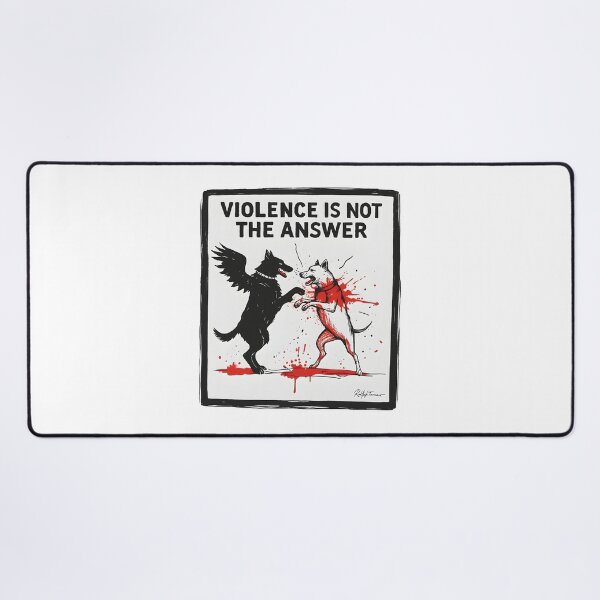 Item preview, Violence Is Not The Answer designed and sold by dreampik.