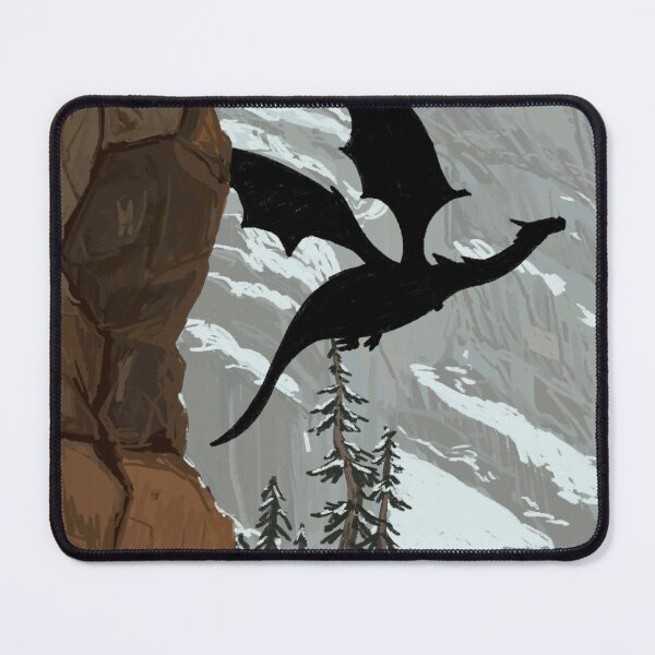 Item preview, Dragon in the Snowy Mountains #01 designed and sold by ntencate.