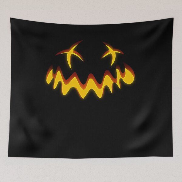 Item preview, Halloween Wild Pumpkin Face X Eyes Creepy Jack-O’-Lantern Spooky Illustration designed and sold by MONTRIS.