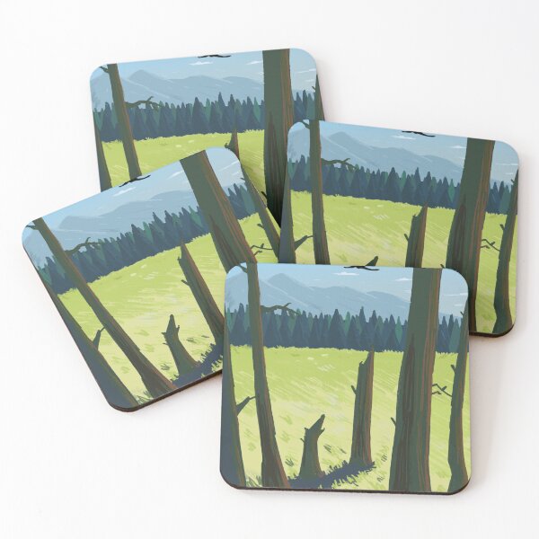 Item preview, Dragons flying over fields #03 designed and sold by ntencate.