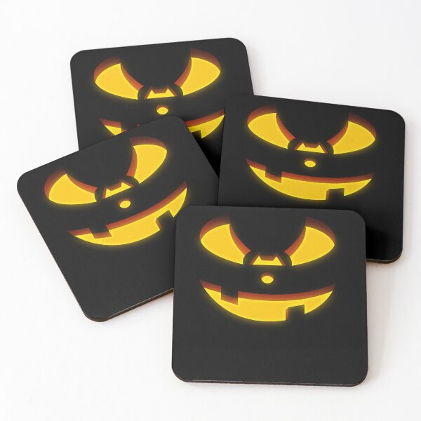 Item preview, Halloween Happy Excited Pumpkin Face Evil Laugh Creepy Jack-O’-Lantern Spooky Illustration designed and sold by MONTRIS.