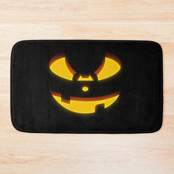 Item preview, Halloween Happy Excited Pumpkin Face Evil Laugh Creepy Jack-O’-Lantern Spooky Illustration designed and sold by MONTRIS.