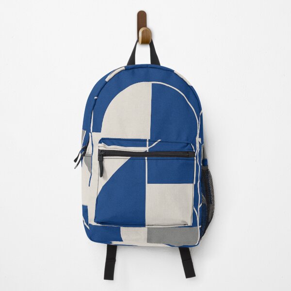 Item preview, Bauhaus Blue – Geometric Harmony designed and sold by Zenvo.
