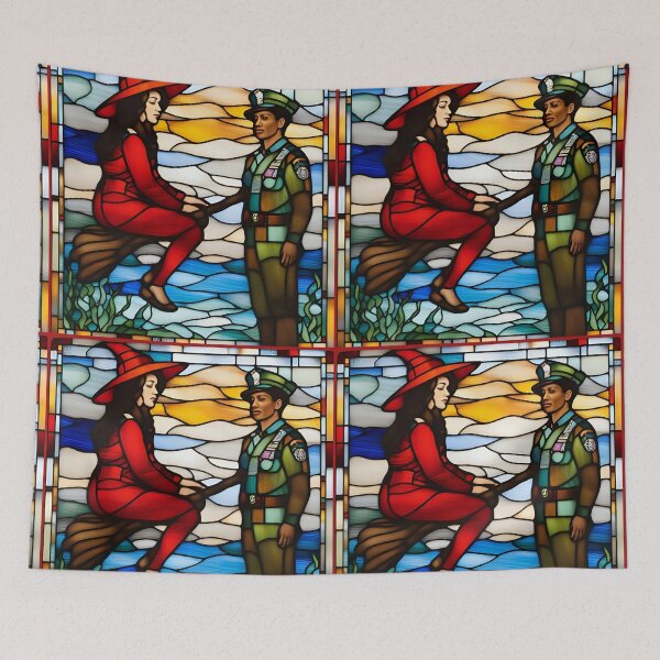 Item preview, The Witch and the Guardian designed and sold by nighttime1990.