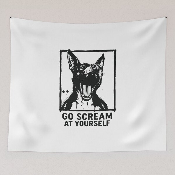 Item preview, Go Scream at Yourself designed and sold by dreampik.