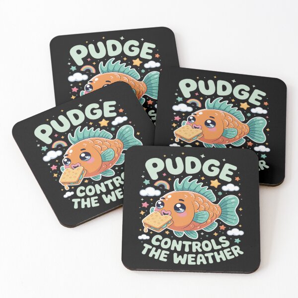 Item preview, Cute Kawaii Pudge Fish Controls Weather Funny designed and sold by KingsLife1994.