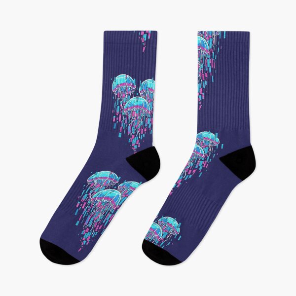 Item preview, Digital Jellyfish Glitch designed and sold by Jackson-Will.