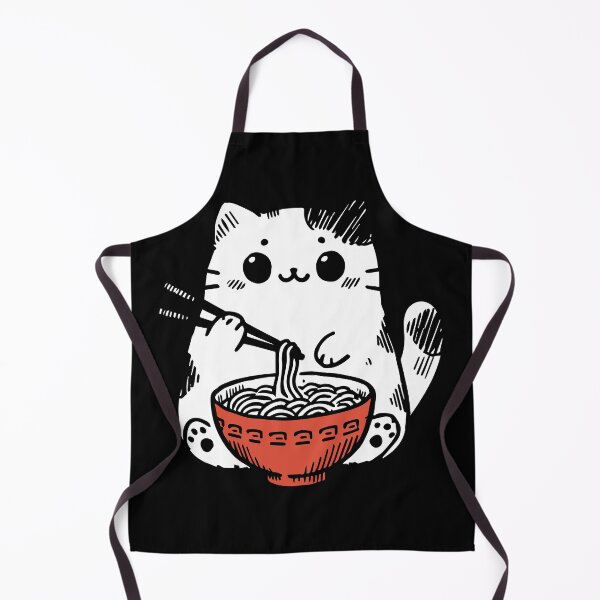 Item preview, Ramen Cat Kawaii Anime Japanese Neko designed and sold by Faissal Thomass.