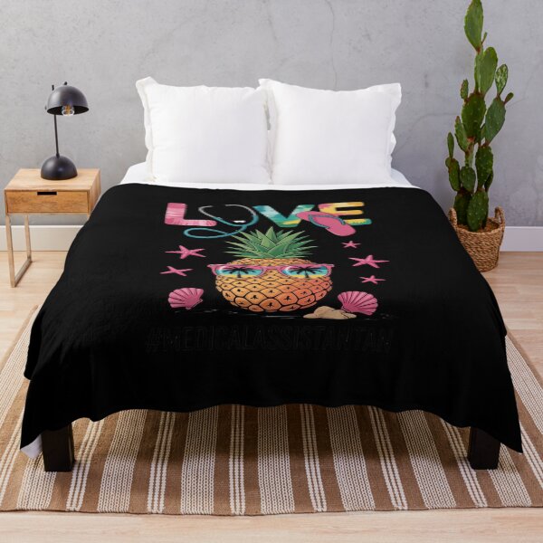 Item preview, Cute Love Summer Pineapple and Stethoscope Medical Assistant designed and sold by KingsLife1994.
