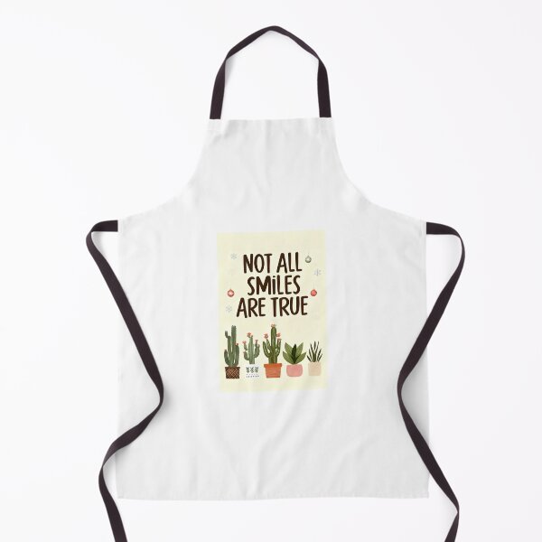 Item preview, Not All Smiles Are True – Cactus Inspired Quote designed and sold by GoxyVision.