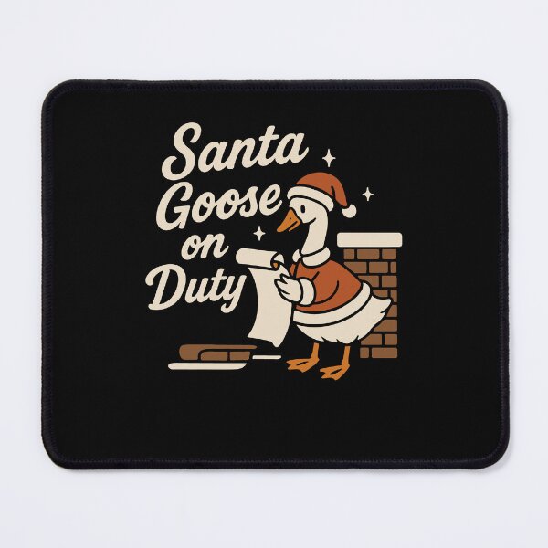 Item preview, Santa Goose On Duty Funny Xmas Family designed and sold by LuminOrb.
