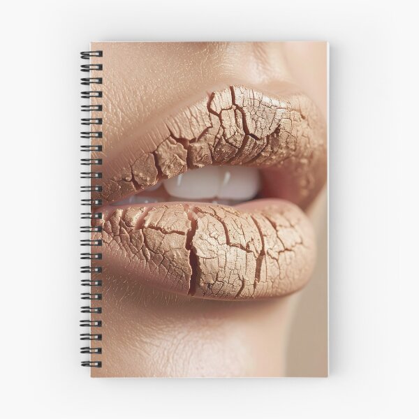 Item preview, Cracked Earth Lips Surreal Concept of Dryness and Dehydration designed and sold by Anna Koneva.