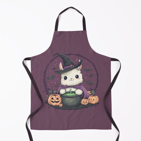 Item preview, Little Llama making magic potion designed and sold by WoollenLlama.