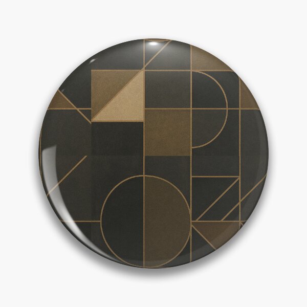 Item preview, Bauhaus Bronze – Geometric Abstraction designed and sold by Zenvo.