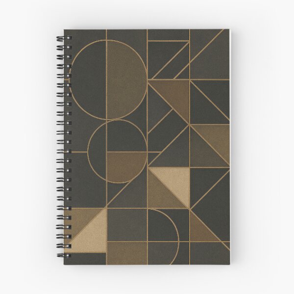 Item preview, Bauhaus Bronze – Geometric Abstraction designed and sold by Zenvo.
