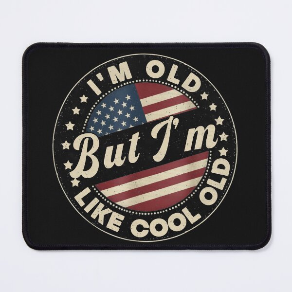 Item preview, Patriotic Cool Old American T-Shirt designed and sold by TinaMDedrick.