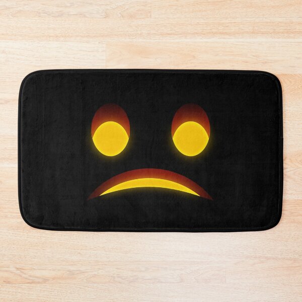 Item preview, Halloween Pumpkin Face Big Eyes Sad Mouth Creepy Jack-O’-Lantern Spooky Illustration designed and sold by MONTRIS.