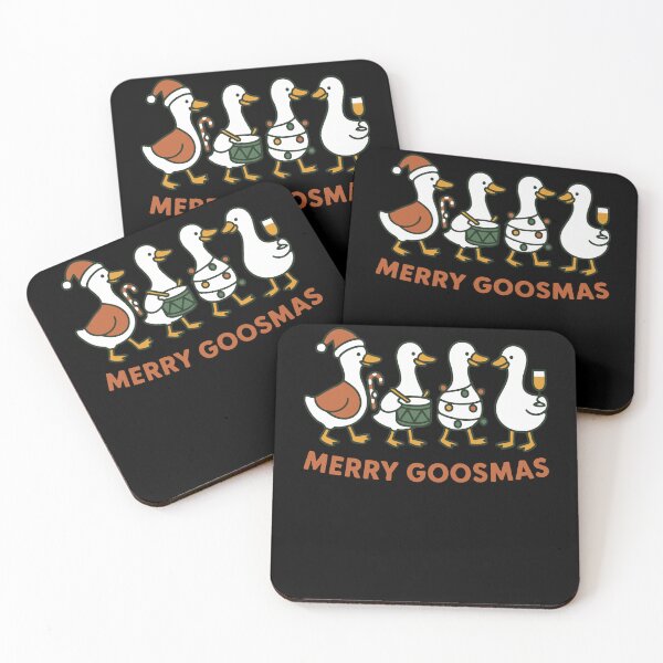 Item preview, Christmas Goose Merry Goosmas Funny Design designed and sold by LuminOrb.