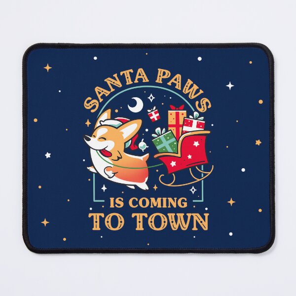 Item preview, Santa Paws Is Coming to Town – Xmas Corgi designed and sold by Snouleaf.