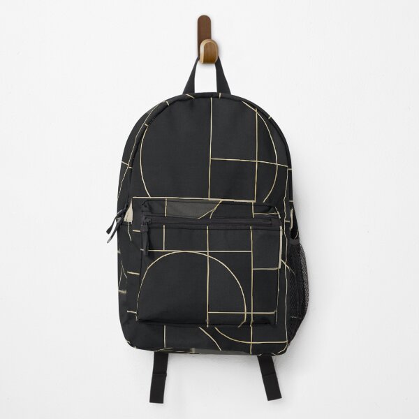 Item preview, Noir Geometry – Modern Bauhaus Composition designed and sold by Zenvo.