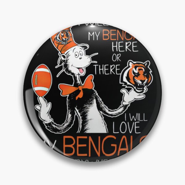 Artikelvorschau, Fußball - Cincinnati Bengals entworfen und verkauft von PoshDapper.