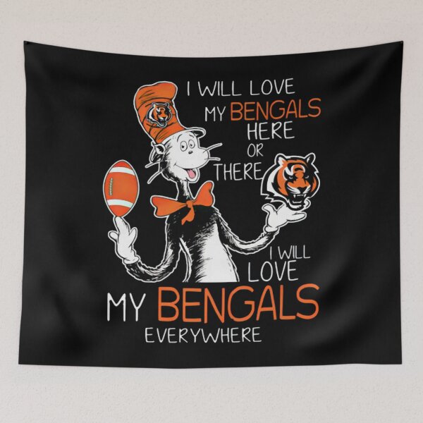Item preview, Football - Cincinnati Bengals designed and sold by PoshDapper.