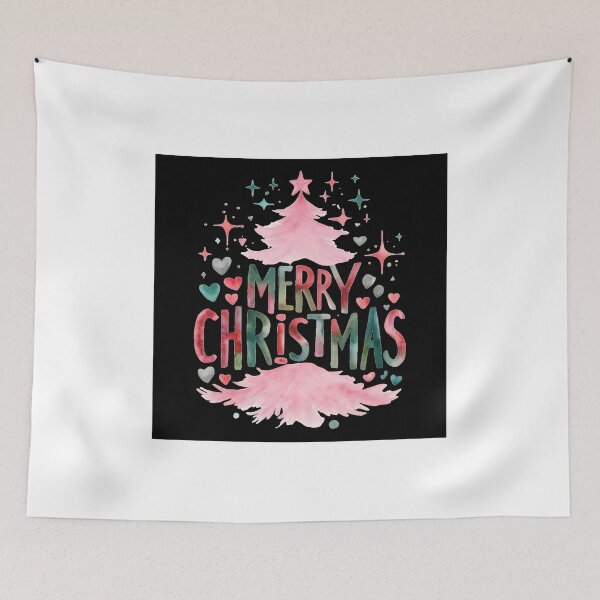 Item preview, Merry Christmas – Festive Holiday Print designed and sold by GoxyVision.