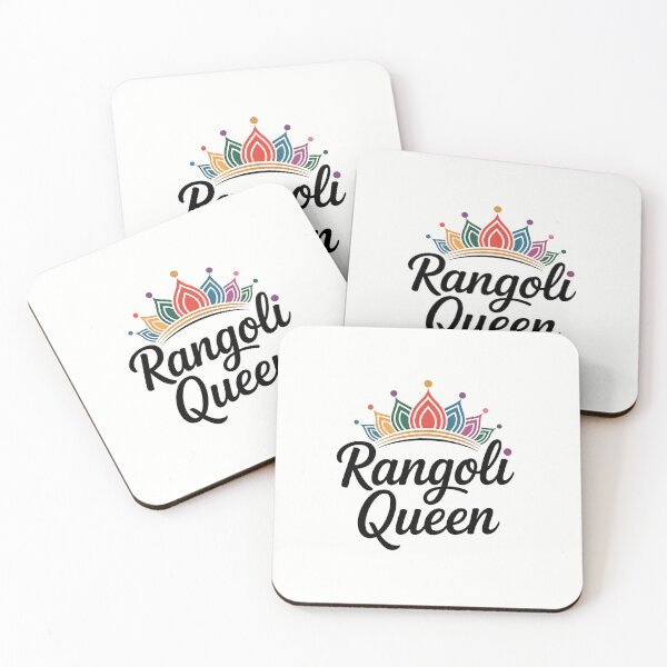 Item preview, Rangoli Queen – Colorful Diwali Festival Design designed and sold by Jollys-ArtShop.