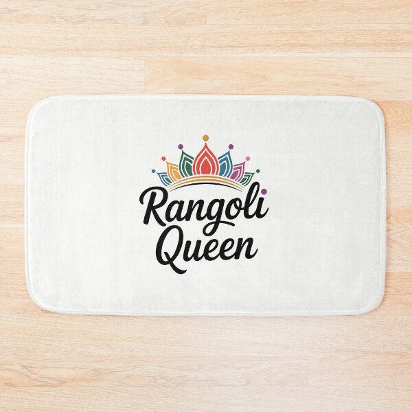 Item preview, Rangoli Queen – Colorful Diwali Festival Design designed and sold by Jollys-ArtShop.