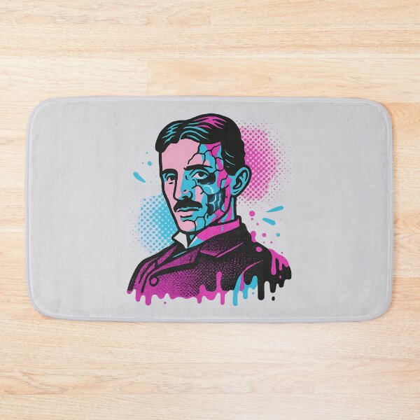 Item preview, Nikola Tesla | Neon Circuit Vision designed and sold by Bratak.