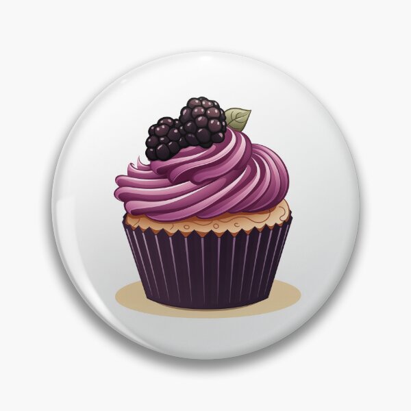 Item preview, Blackberry Cupcake Art designed and sold by New-School-Wave.