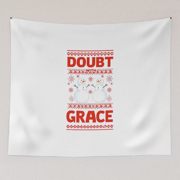 Item preview, Doubt With Grace – New Year Inspirational Quote designed and sold by GoxyVision.