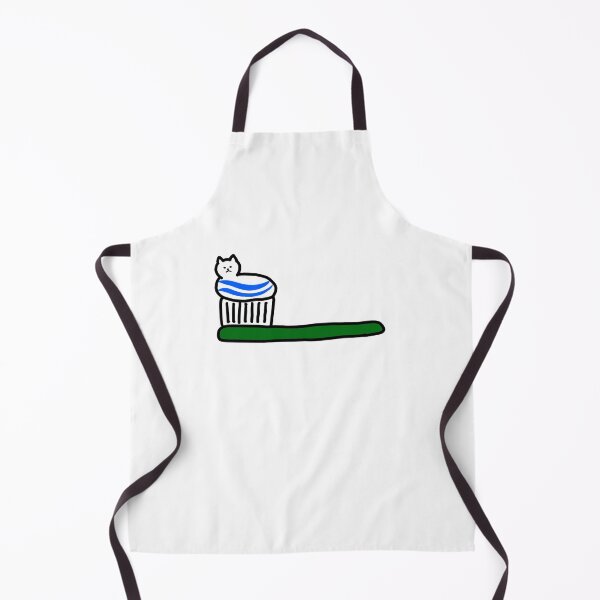 Item preview, a Cat toothpaste on the tooth brush designed and sold by superbaechoo.