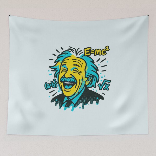 Item preview, Einstein Graffiti | Laughing Genius designed and sold by Bratak.