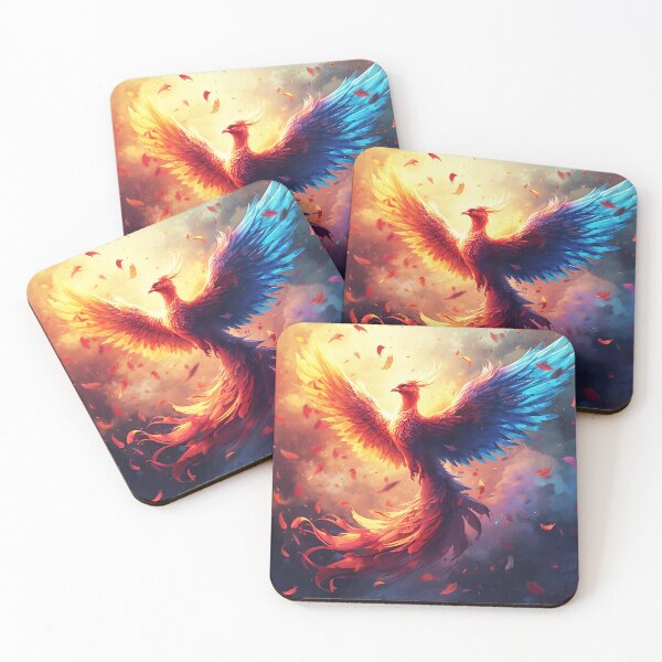 Item preview, Phoenix Rising Under Crescent Moon 10 designed and sold by Tom-Johnson.