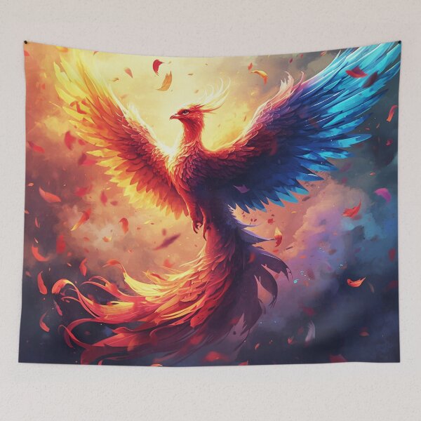 Item preview, Phoenix Rising Under Crescent Moon 10 designed and sold by Tom-Johnson.