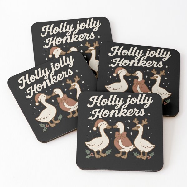Item preview, Christmas Goose Holly Jolly Honkers designed and sold by LuminOrb.