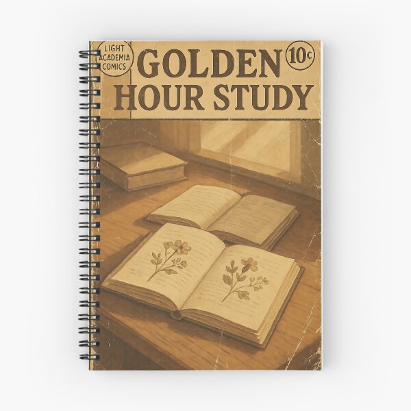 Item preview, Light Academia: Golden hour study designed and sold by bapupa.