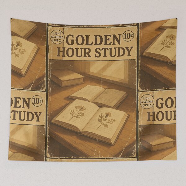 Item preview, Light Academia: Golden hour study designed and sold by bapupa.