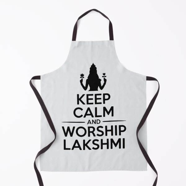 Item preview, Keep Calm and Worship Lakshmi – Divine Diwali Festival Design designed and sold by Jollys-ArtShop.