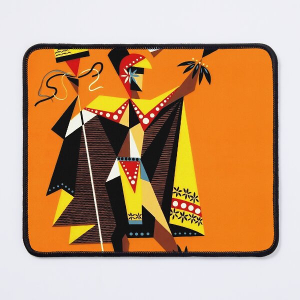 Item preview, Vintage Hawaii Travel Poster | Mid-Century Art Deco Style | Bold Geometric Design & Modern Hawaiian Cultural Illustration designed and sold by artofuniverse.