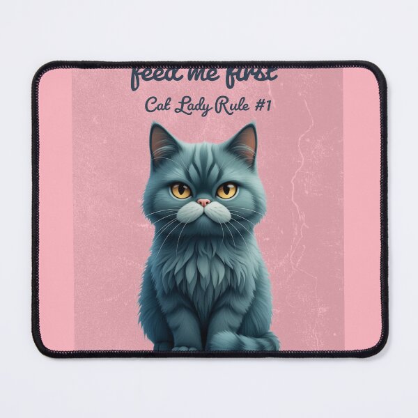 Item preview, Feed Me First Cat Lady Rule designed and sold by OldDogNewDawn.