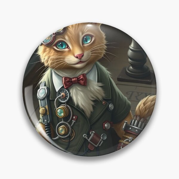 Item preview, The Aero-Nautical Feline Engineer designed and sold by Adam Mak.