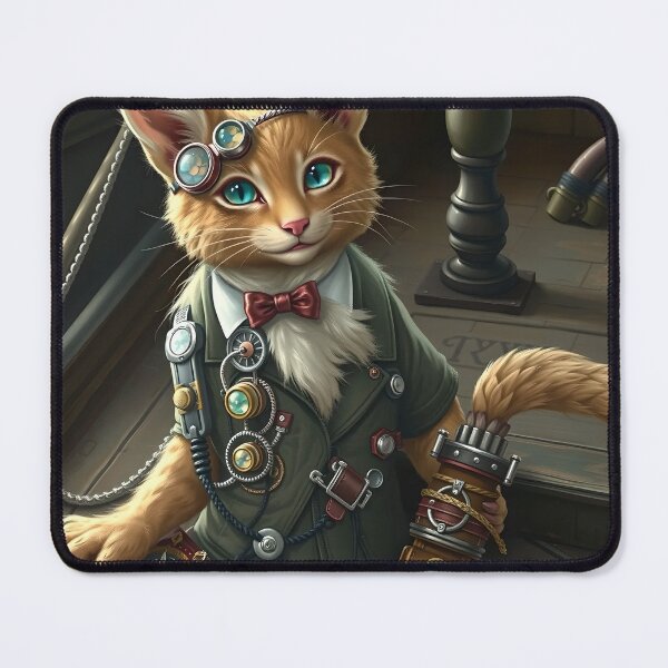 Item preview, The Aero-Nautical Feline Engineer designed and sold by Adam Mak.