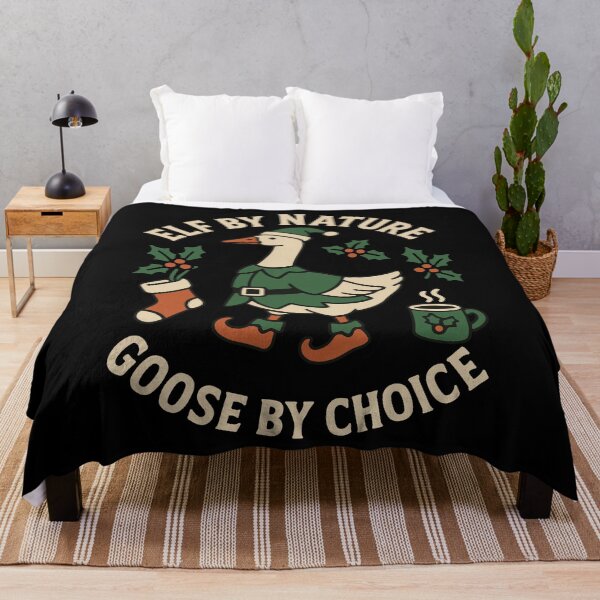 Item preview, Christmas Elf By Nature Goose Choice designed and sold by LuminOrb.