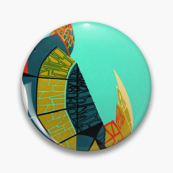 Item preview, Vibrant Sea Turtle Poster | Geometric Pacific Islands Art | Retro Travel Decor & Mid-Century Modern Wall Art | Ocean Adventure designed and sold by artofuniverse.