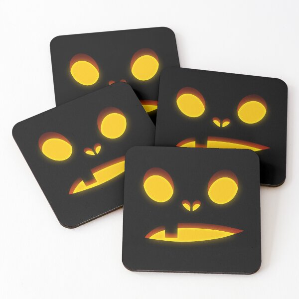 Item preview, Halloween Friendly Pumpkin Face One Surprised Tooth Cute Jack-O’-Lantern Spooky Illustration designed and sold by MONTRIS.
