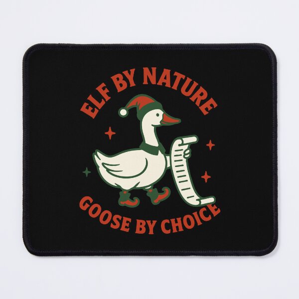 Item preview, Christmas Elf By Nature Goose Choice designed and sold by LuminOrb.
