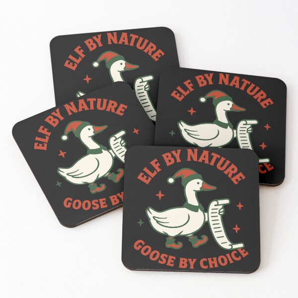 Item preview, Christmas Elf By Nature Goose Choice designed and sold by LuminOrb.